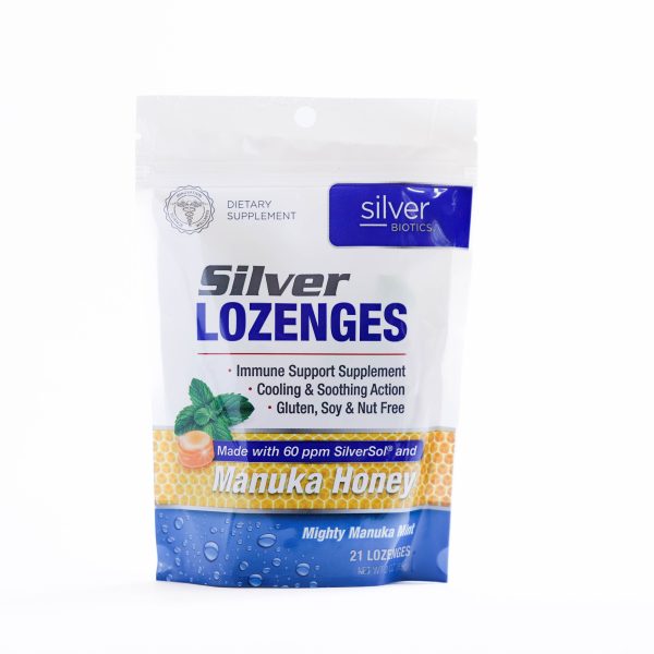 Silver Lozenges – Manuka Honey