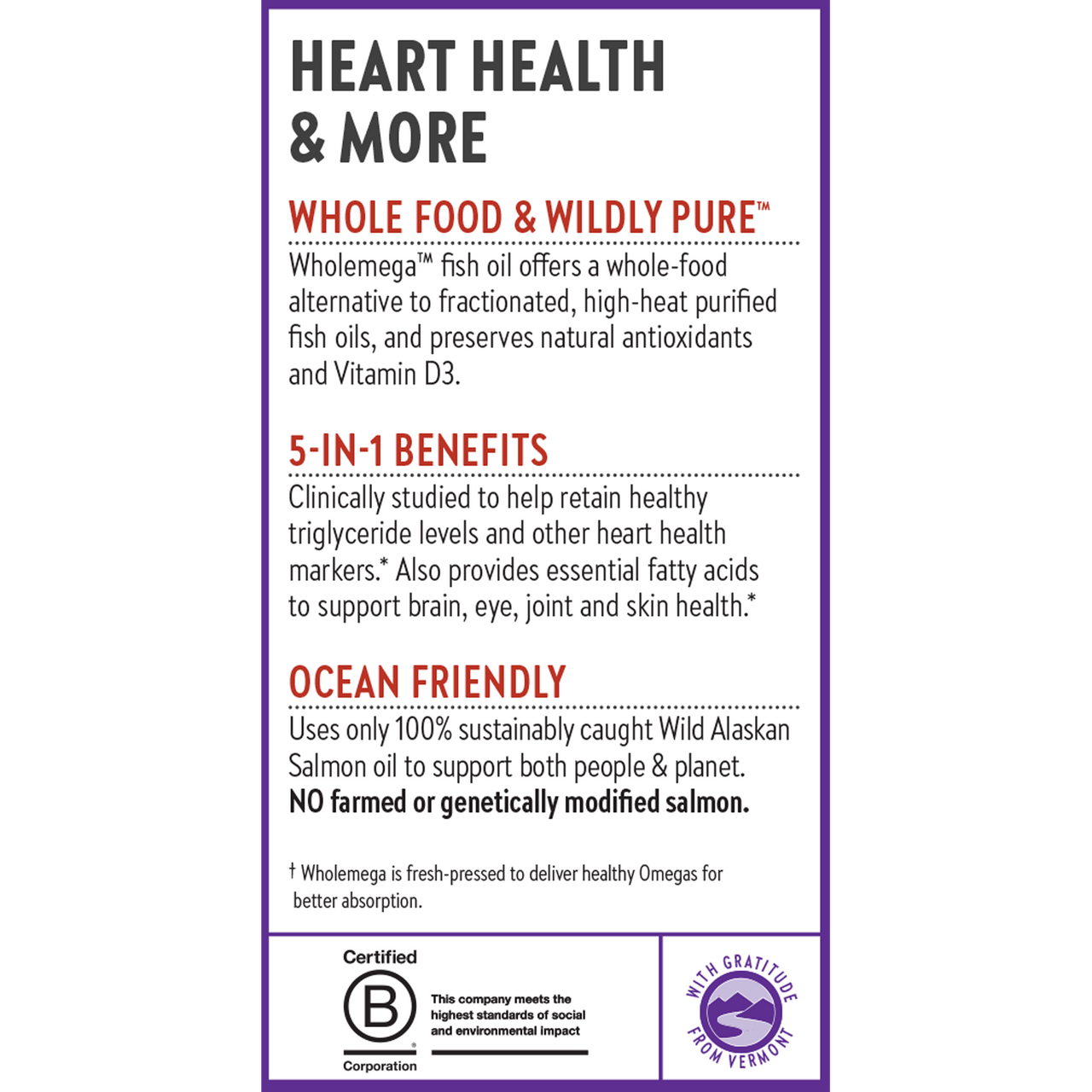 Wholemega™ Fish Oil