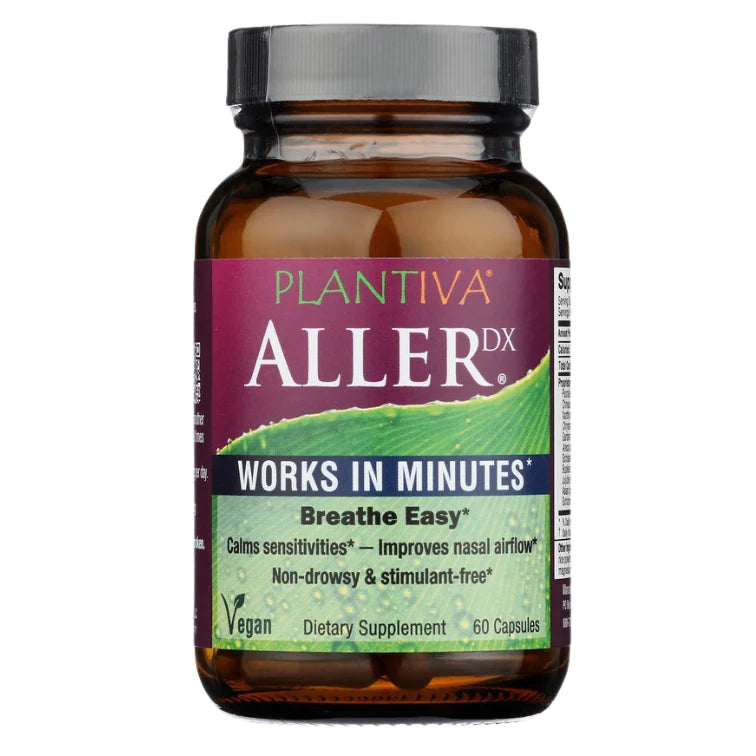 AllerDx 60-Capsule Bottle, Vegan